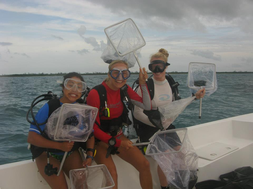 Lionfish research team