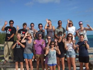 Lionfish researchers