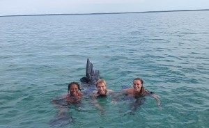 The team still smiling after a 5 dive day